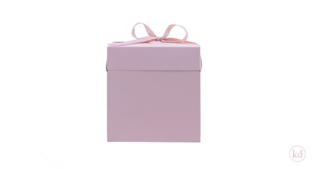 Giftbox pink (vierkant)