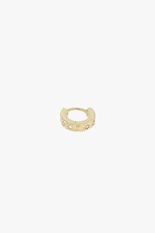 Wildthings Shiny star huggie goud verguld 18k