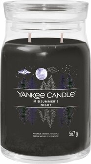 Yankee candle Midsummer night signature large jar 