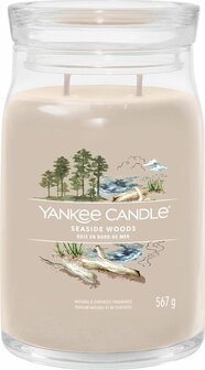 Yankee candle  Seaside woods signature large jar 