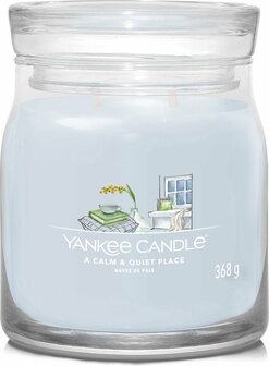 Yankee candle A Calm &amp; quiet place signature medium jar 