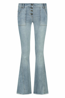 Isla Ibiza bonita denim jeans flared light blue  spring/ summer 