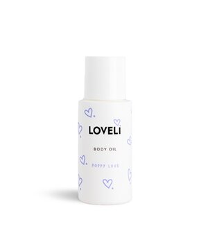 Body oil Poppy Love travel size