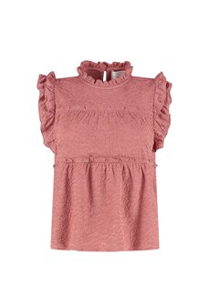 Studio Amaya Feline top coral