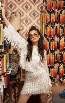 Studio Amaya flo blouse off white 