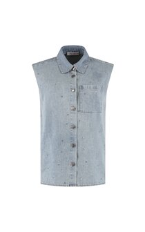 Studio Amaya storm top blue