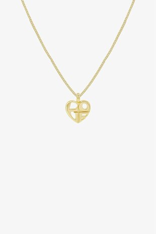 wildthings Iconic love necklace goud verguld 18k