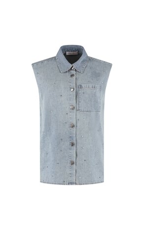 Studio Amaya storm top blue