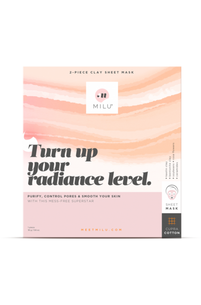 MILU Clay sheet mask