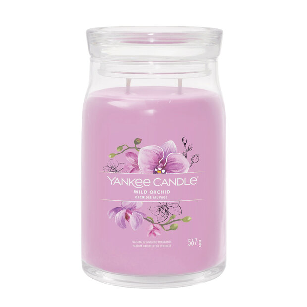 Yankee candle Wild Orchid singature large jar 