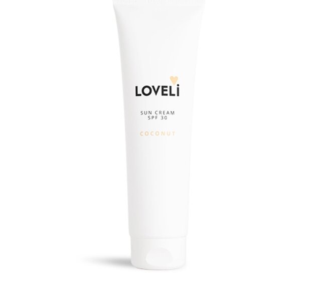 Loveli sun cream spf30 coconut 150ml