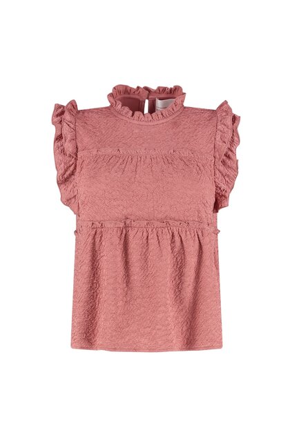 Studio Amaya Feline top coral