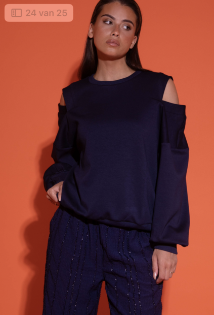 Studio Amaya  philou sweater blue 