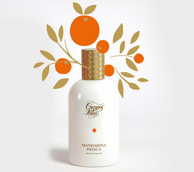 Campos de ibiza eau de toilette mandarine 100ML