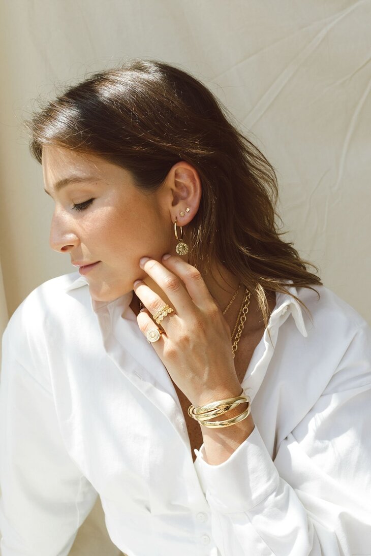 Wildthings Classic Bangle goud verguld 18k