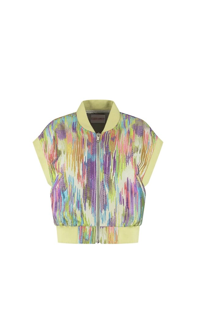 Studio Amaya eef jacket lime 