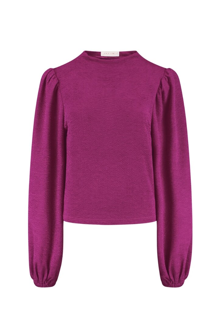 Studio Amaya Elsa blouse fuchsia