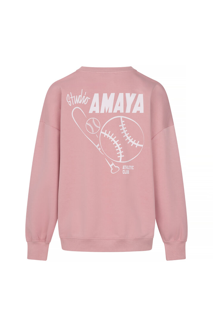 Studio amaya Axis sweater pink 