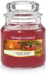 YANKEE CANDLE Holiday hearth small jar