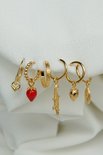Wildthings Vintage strawberry earring goud verguld 18k