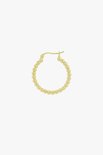 wildthings Dots hoop goud verguld 18k 23mm