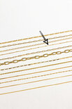 Wildthings Curb chain necklace gold plated (55cm)