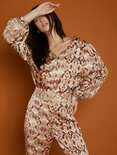 Meisie print blouse Aztec