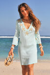 Hotlava tunic Starfish mint sand