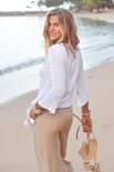 Hotlava blouse Starfish white sand