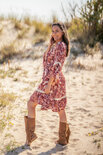 Tarifa soul dress greta short bordeaux