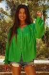 Chico soleil lola emerald blouse