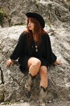 Moostwanted isabel tunic dress black