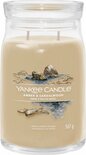 Yankee candle Amber & sandalwood signature large jar