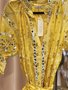 Gybizia mirror dress Yellow 