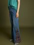 Meisie bohemian flared jeans 