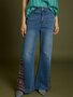 Meisie bohemian flared jeans 