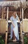 Hotlava wrap dress Dani blue 