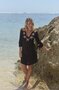 Hotlava tunic Starfish black/ bronzen 